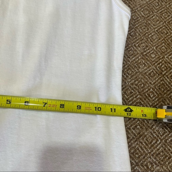 TALENTLESS Womens Bodycon White Tank Dress Sz XS Preppy Streetwear Party Beach - Picture 11 of 11